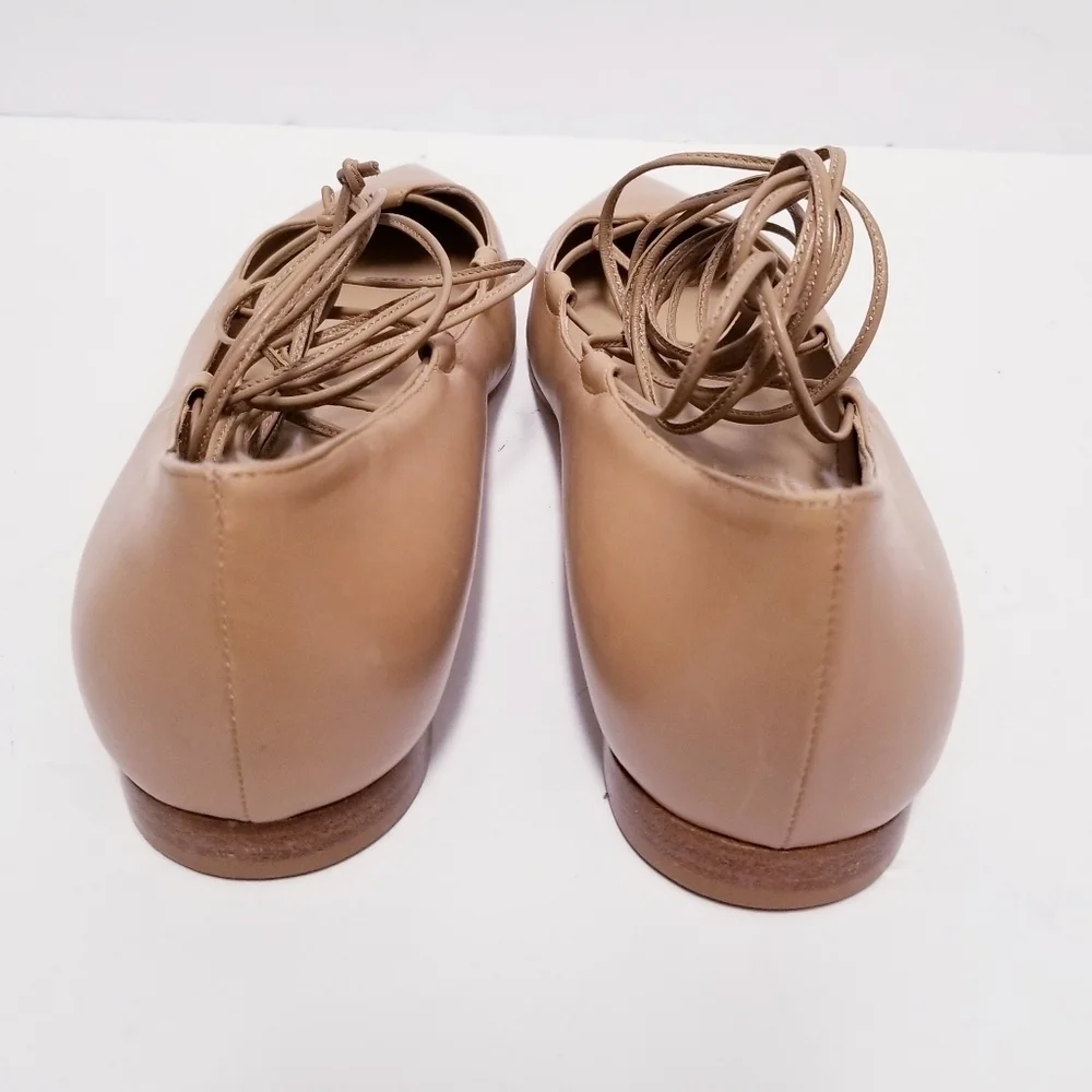 Michael‎ Kors Collection Kallie Leather Lace up flat